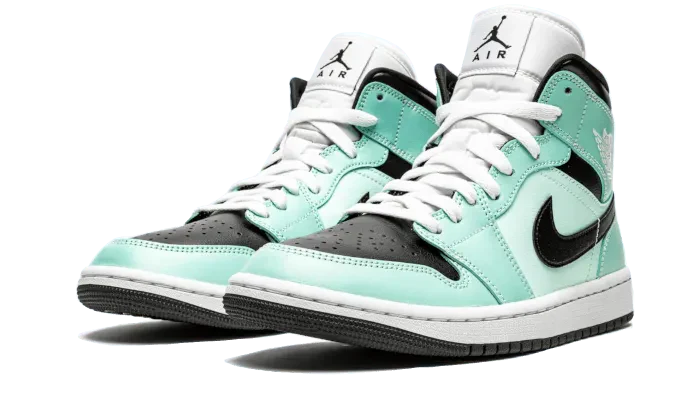 Nike Air Jordan 1 Mid Aqua Blue Tint - BQ6472-300