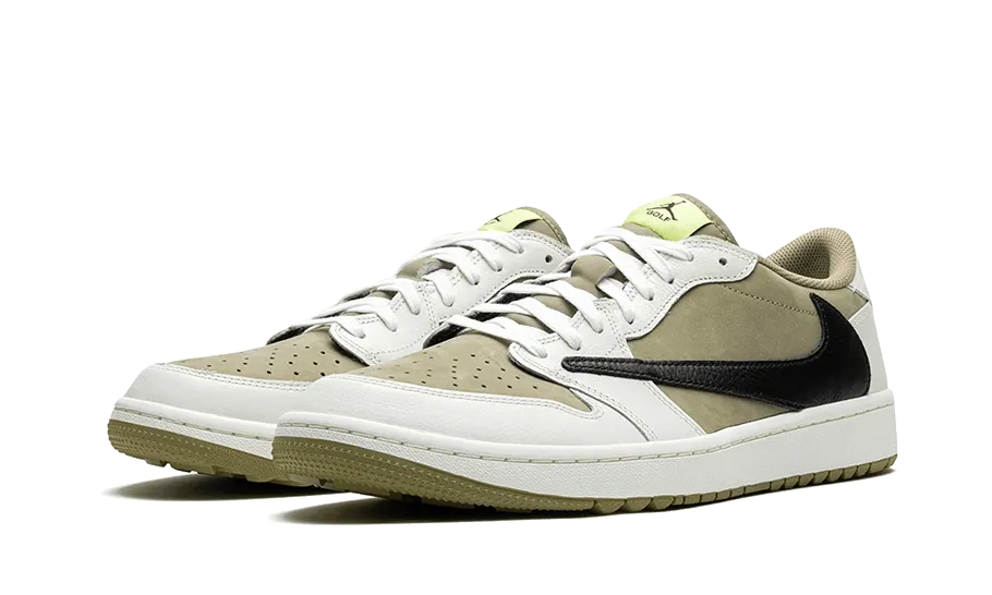 Nike Air Jordan 1 Retro Low Golf Travis Scott Neutral Olive