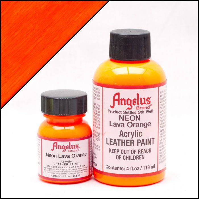 Angelus NEON Lava Orange Paint