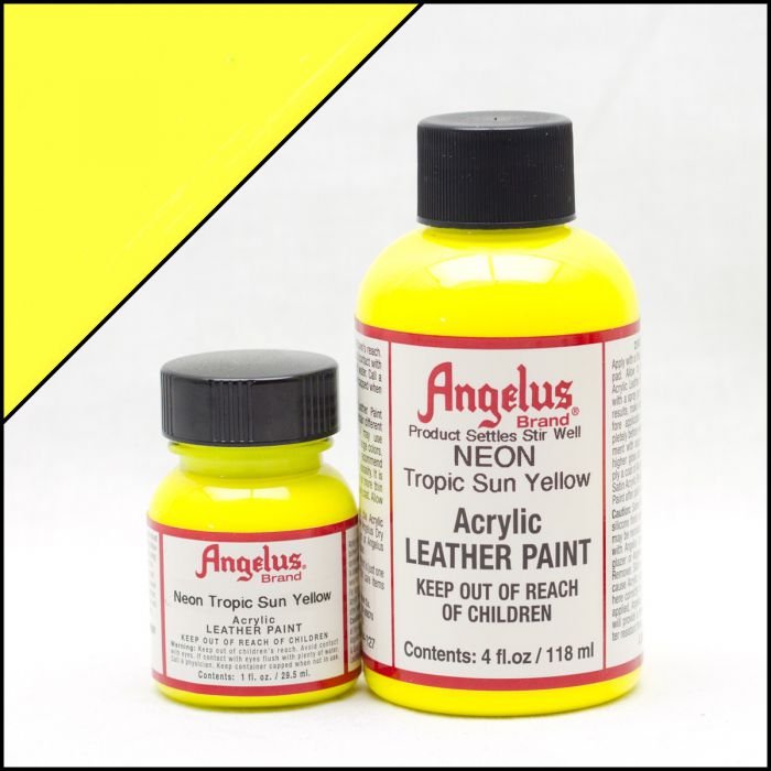 Angelus NEON Tropical Sun Yellow paint
