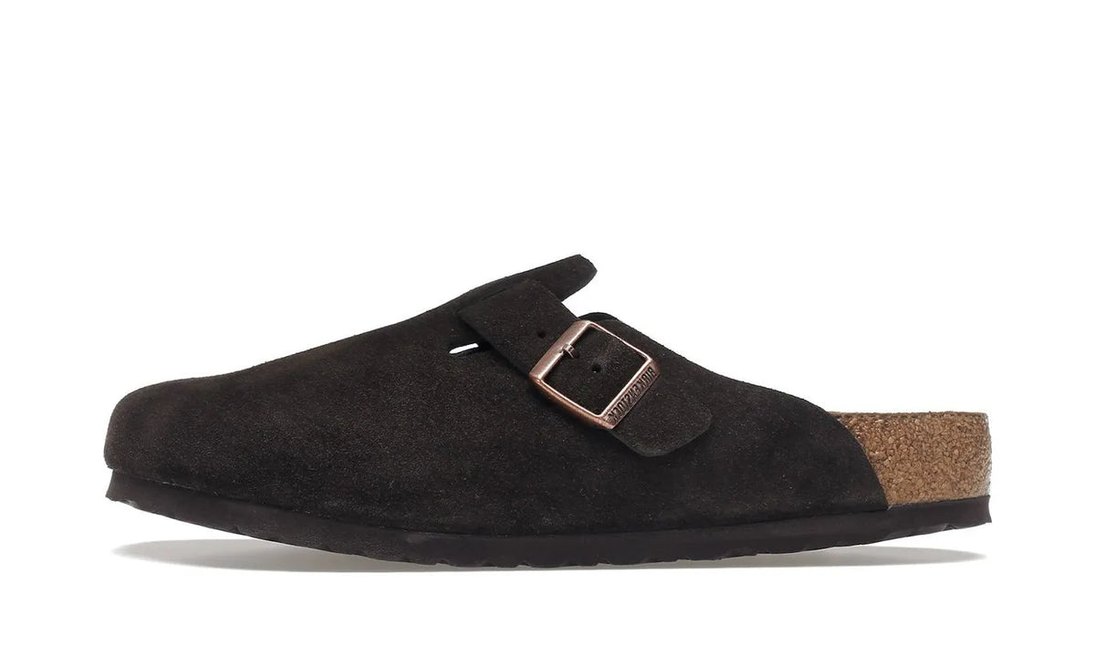 Birkenstock Boston Soft Footbed Suede  Mocha - 0660461/0660463