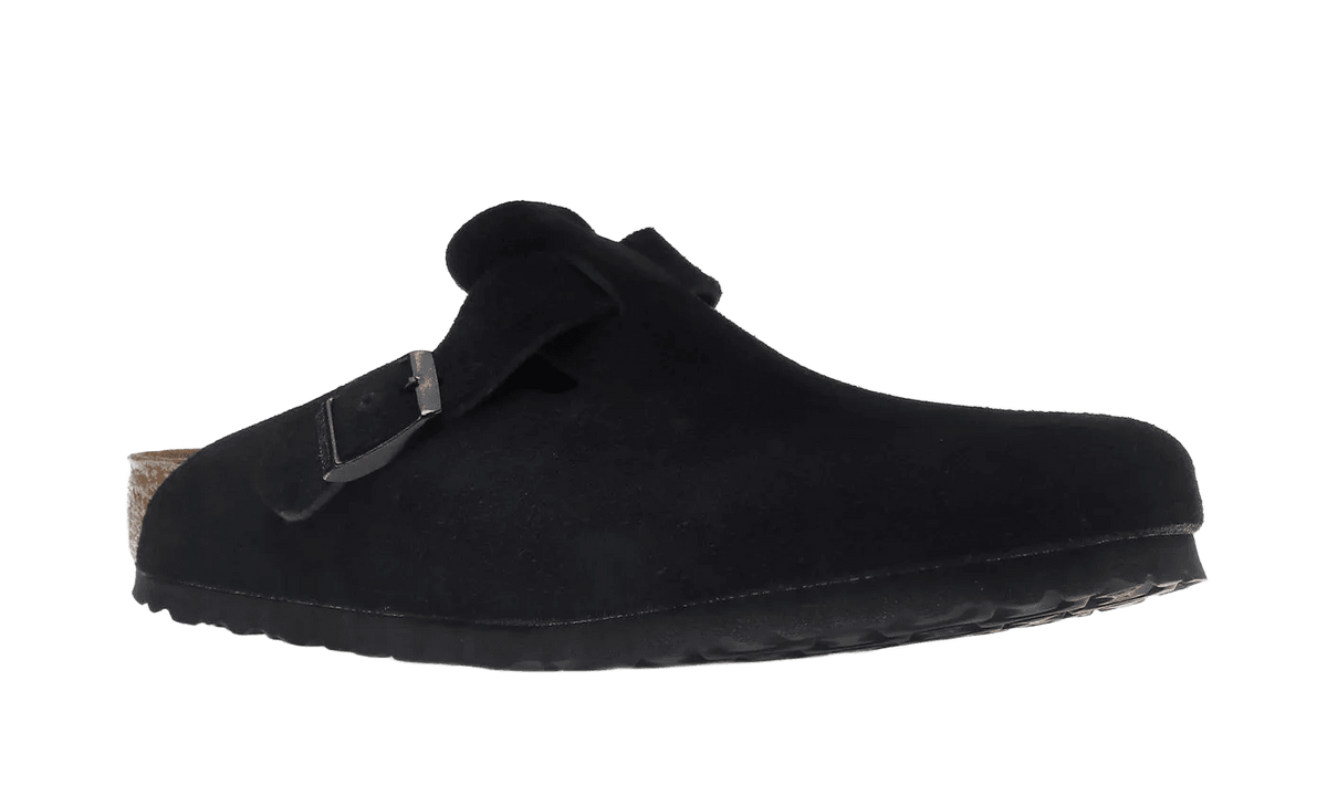 Birkenstock Boston Soft Footbed Suede Black - 0660471/0660473