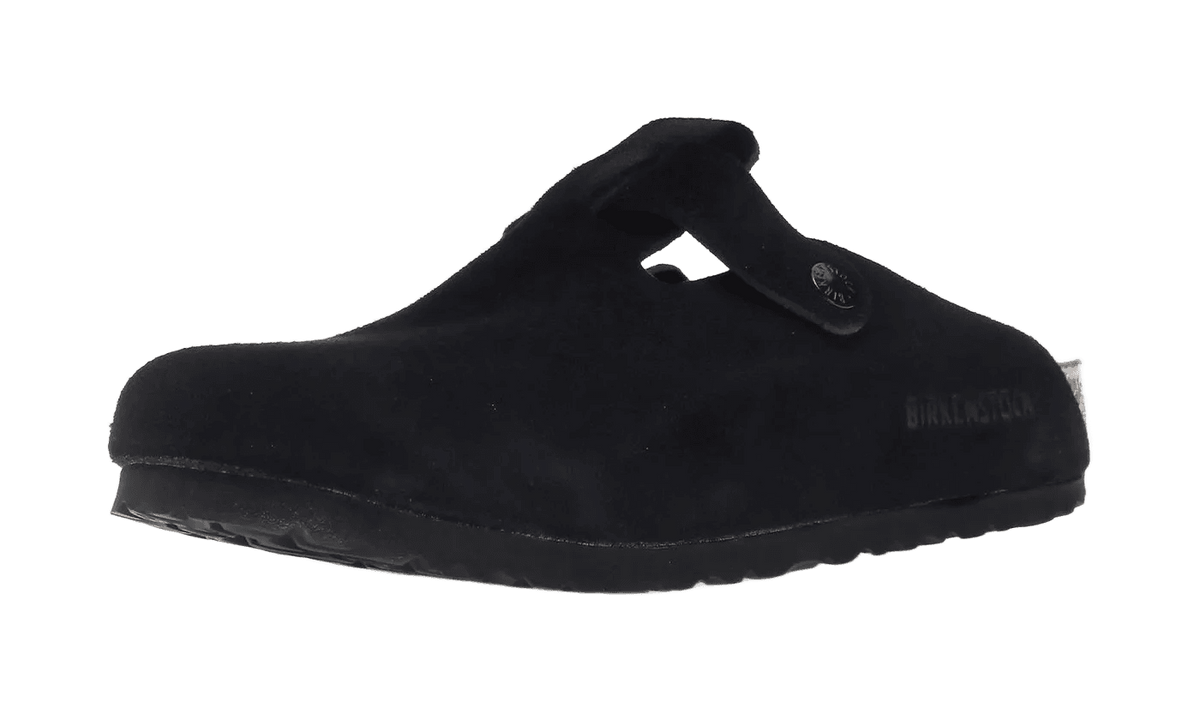 Birkenstock Boston Soft Footbed Suede Black - 0660471/0660473
