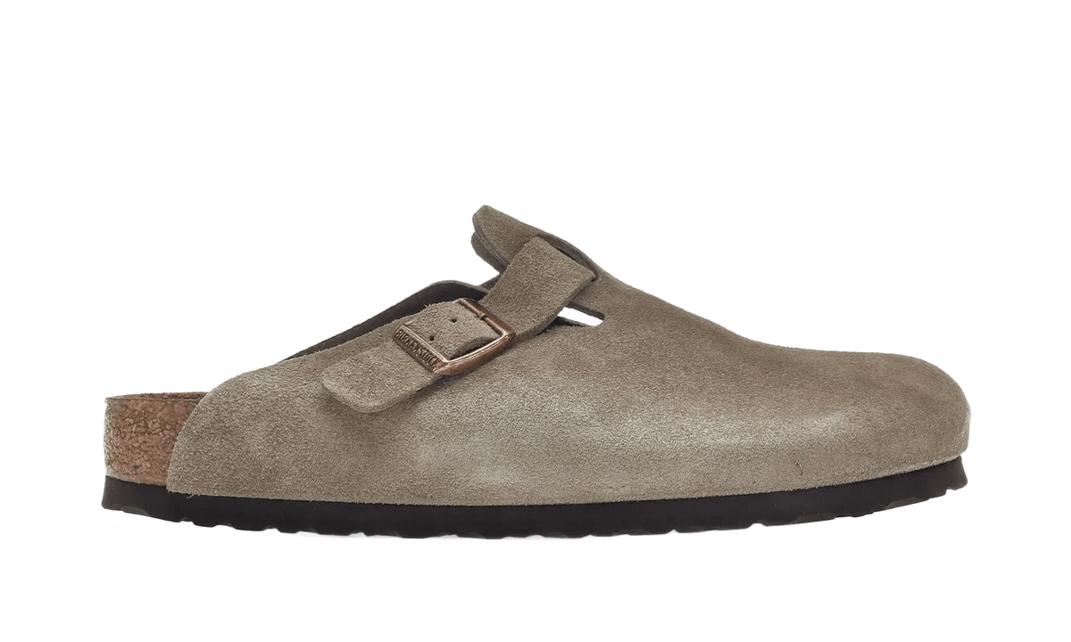Birkenstock Boston Soft Footbed Suede Taupe - 0560771