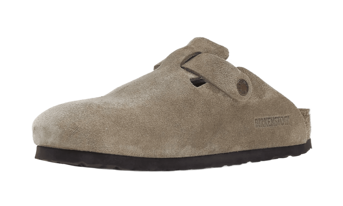 Birkenstock Boston Soft Footbed Suede Taupe - 0560771