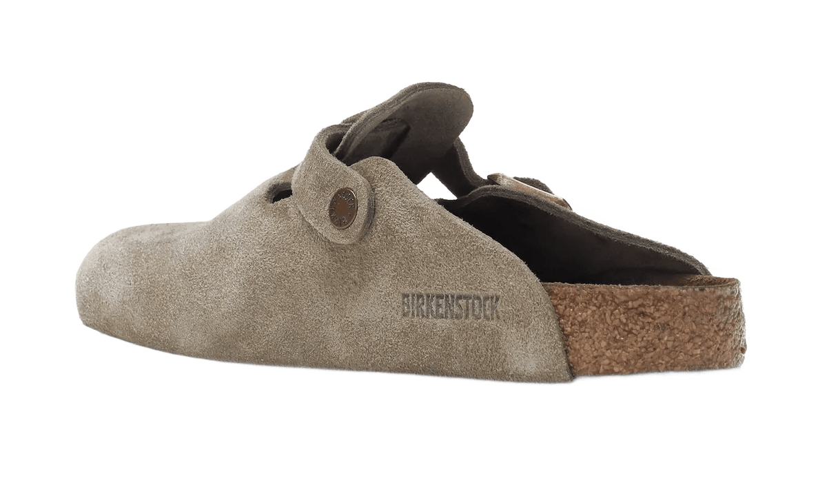 Birkenstock Boston Soft Footbed Suede Taupe - 0560771