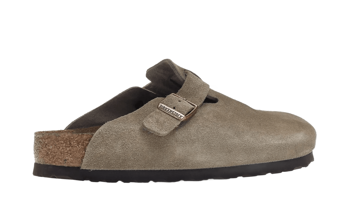 Birkenstock Boston Soft Footbed Suede Taupe - 0560771