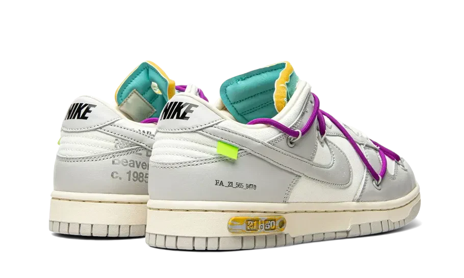 Nike Dunk Low Off-White Lot 21 - DM1602-100
