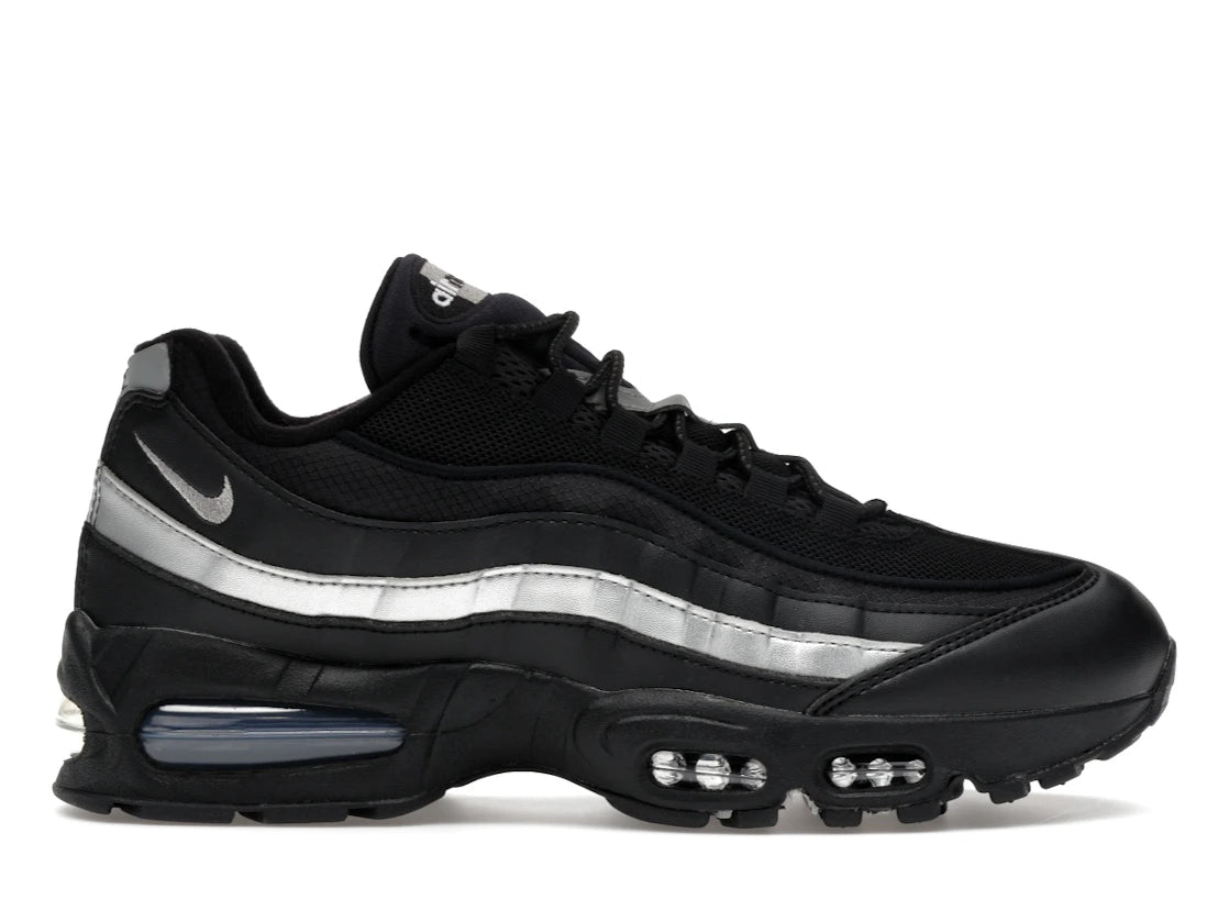 Nike Air Max 95 OG Big Bubble Black White Metallic Silver - IB1667-003