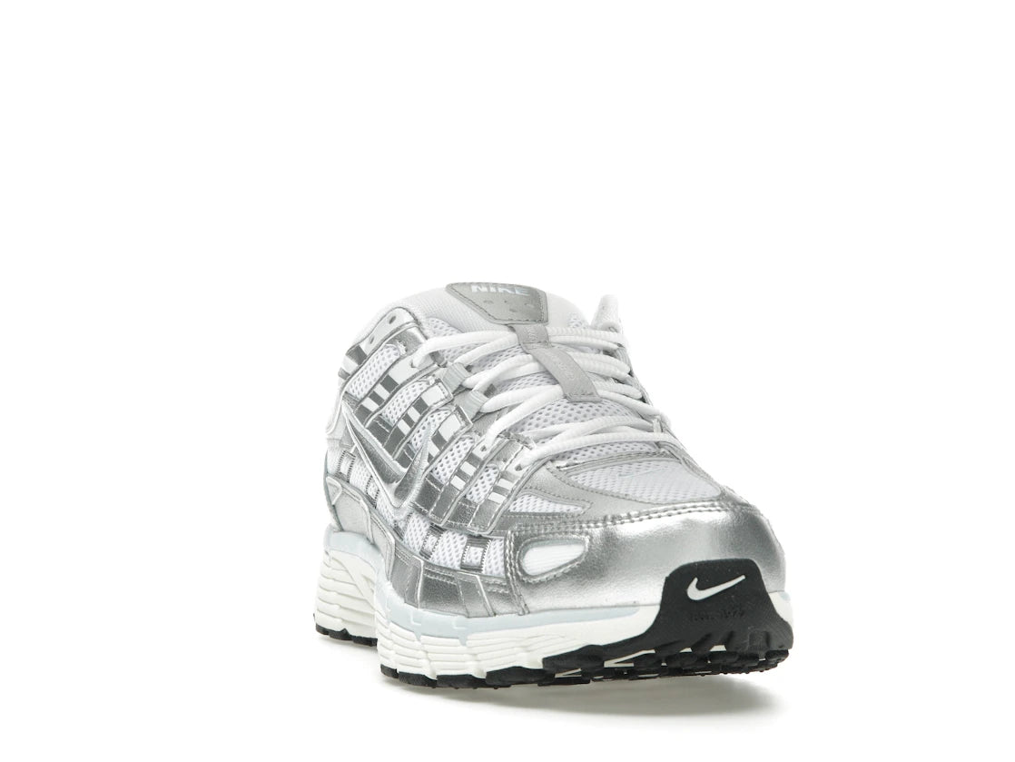 Nike P-6000 White Blue Tint Sail Metallic Silver - BV1021-106