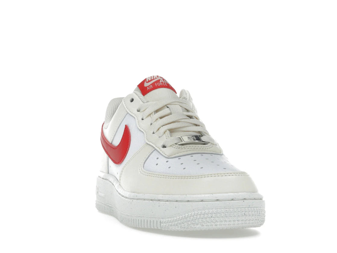 Nike Air Force 1 Low &07 Next Nature Pale Ivory University Red - DC9486-109