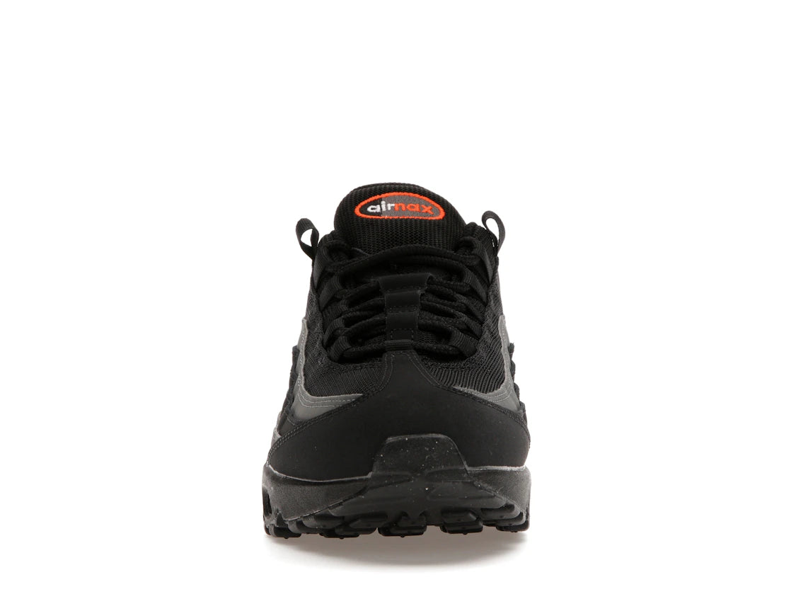 Nike Air Max 95 Black Grey Safety Orange - DX2657-001