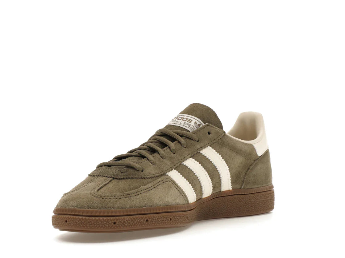 Adidas Handball Spezial Olive Strata Cream White - JR2121