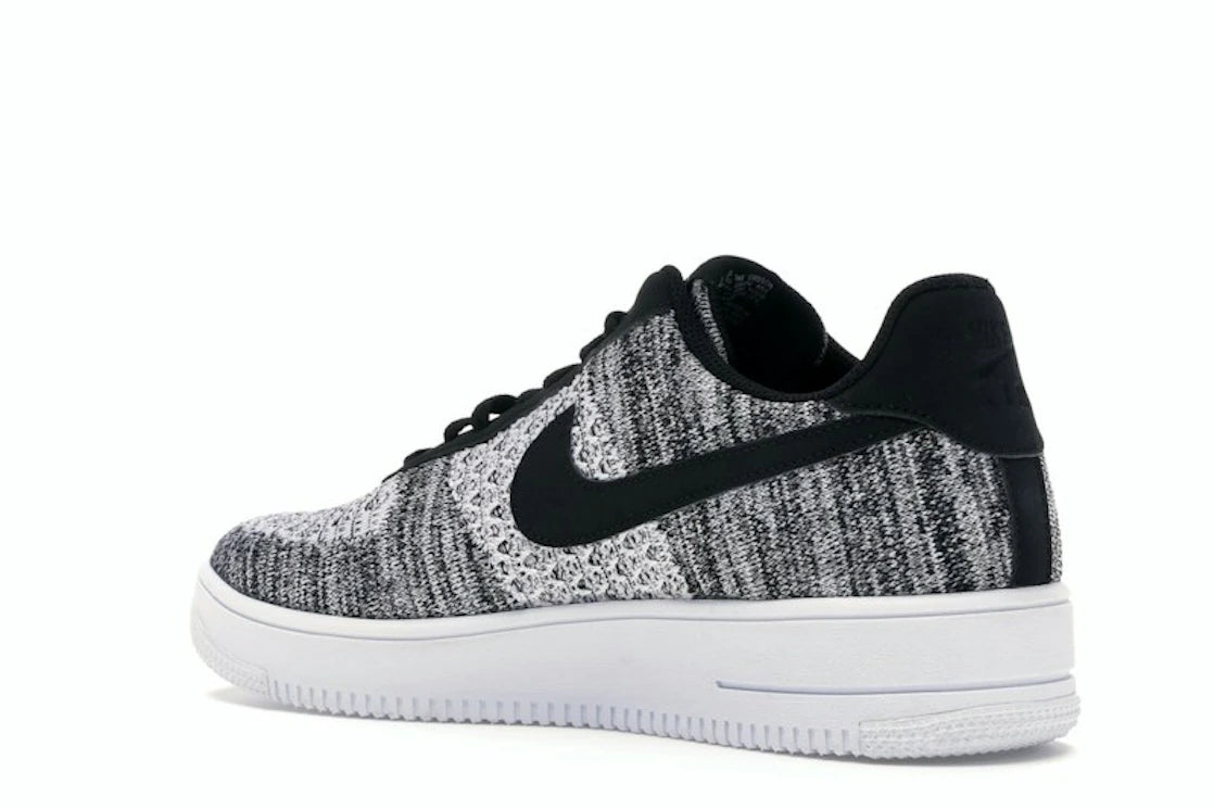 Nike Air Force 1 Flyknit 2 Black Pure Platinum - AV3042-001