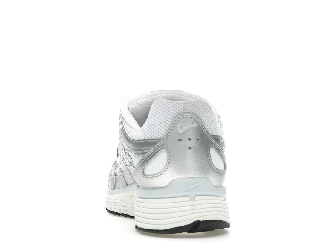 Nike P-6000 White Blue Tint Sail Metallic Silver - BV1021-106