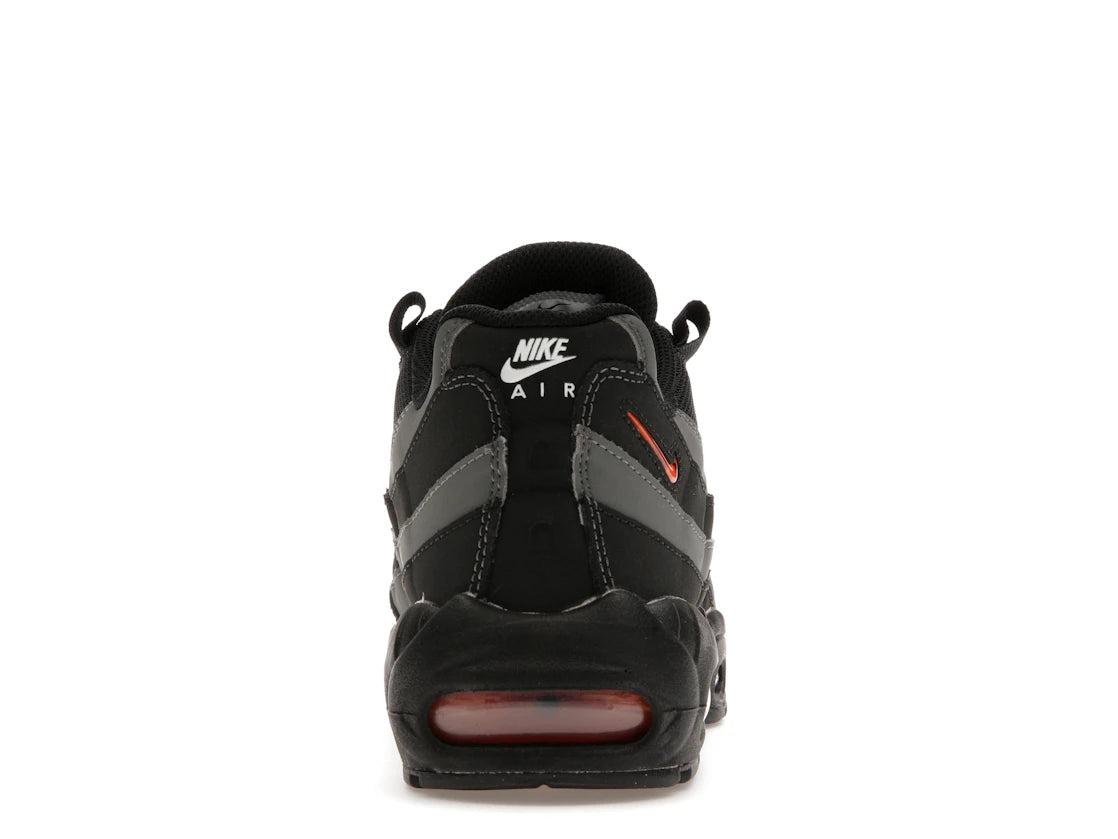 Nike Air Max 95 Black Grey Safety Orange - DX2657-001