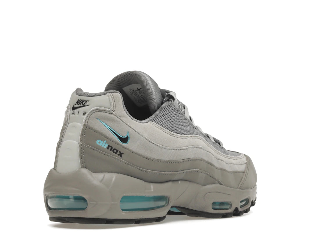 Nike Air Max 95 Retro Logo Grey Aqua - CV1635-001