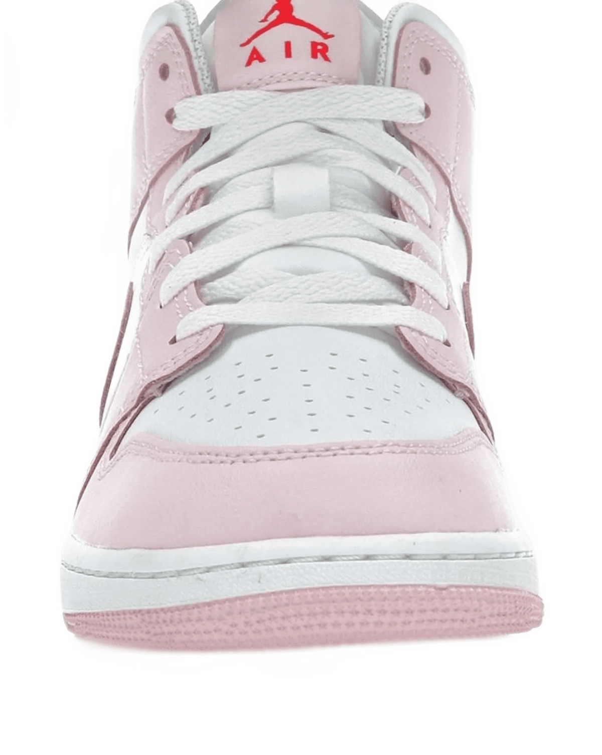 Nike Air Jordan 1 Mid Pink Foam Fire Red - DQ8423-608