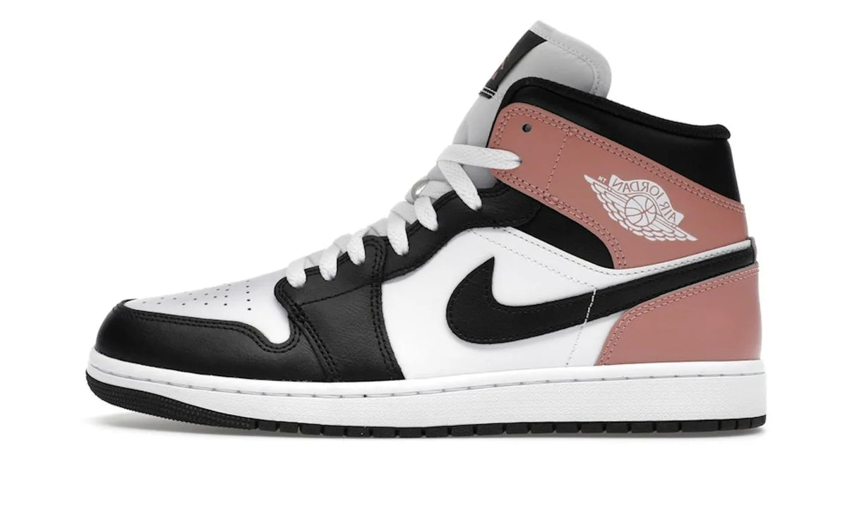 Nike Air Jordan 1 Mid White, Rust, Pink, Black - DQ8426-100