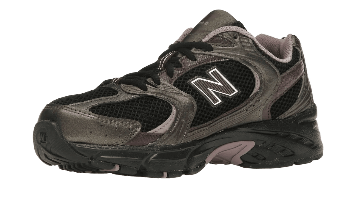 New Balance 530 Black Metallic Plum Brown - MR530ADD