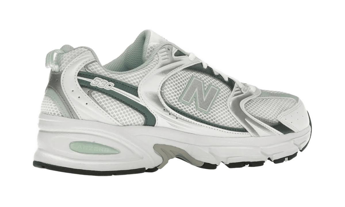 New Balance 530 White New Spruce - MR530RB