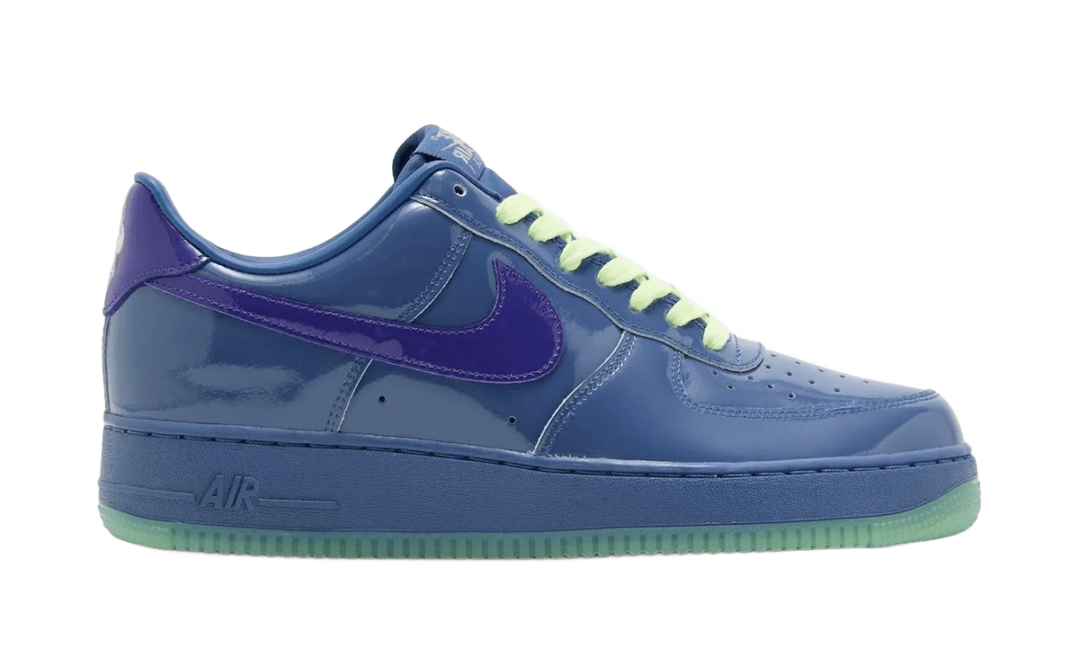 Nike Air Force 1 Low Patent Leather Mystic Navy Grape Ice - IO4489-400