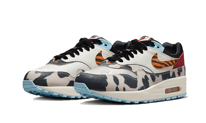 Nike Air Max 187 Tiger Swoosh Cow Print