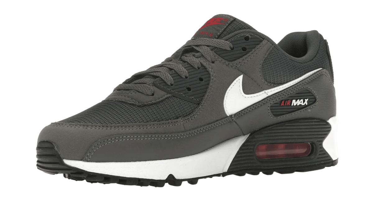 Nike Air Max 90 Iron Grey University Red - DR0145-003