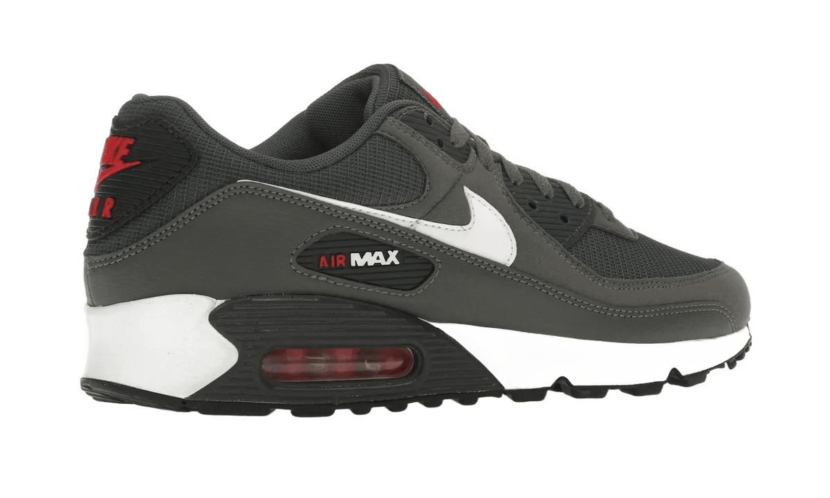 Nike Air Max 90 Iron Grey University Red - DR0145-003