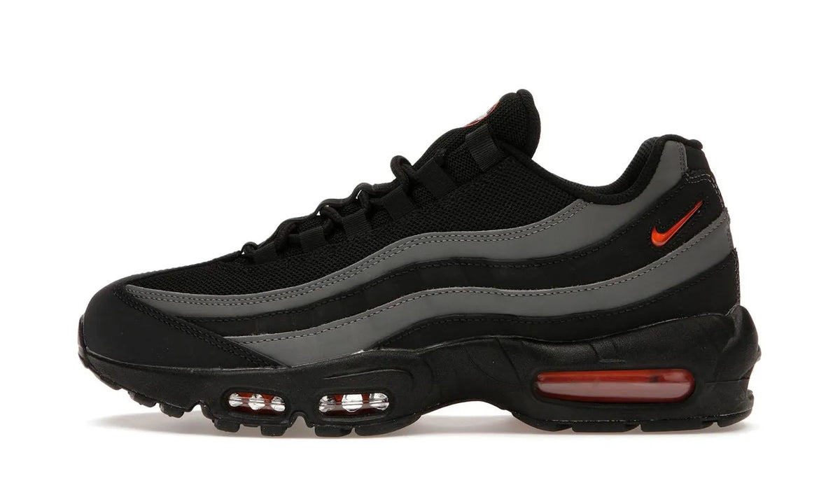 Nike Air Max 95 Black Grey Safety Orange - DX2657-001