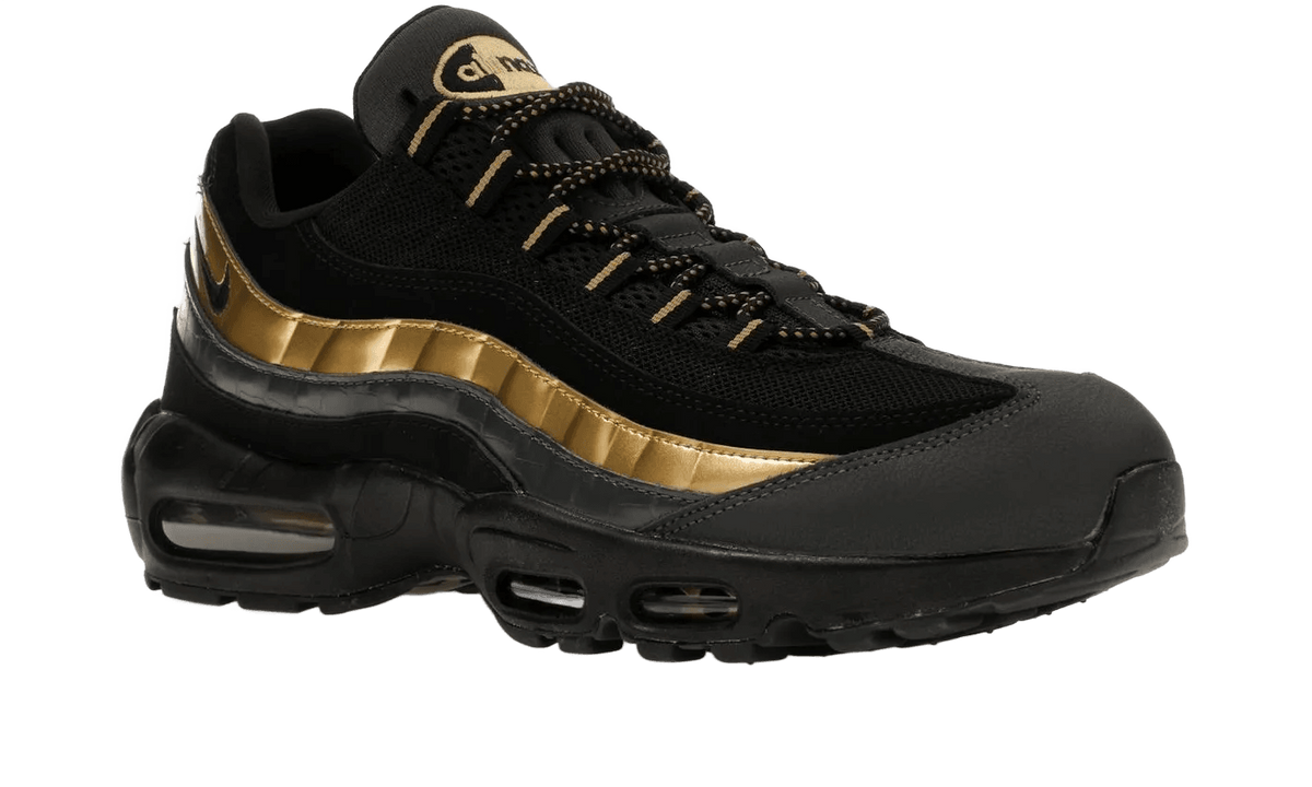 Air Max 95 Black Metallic Gold - 538416-007