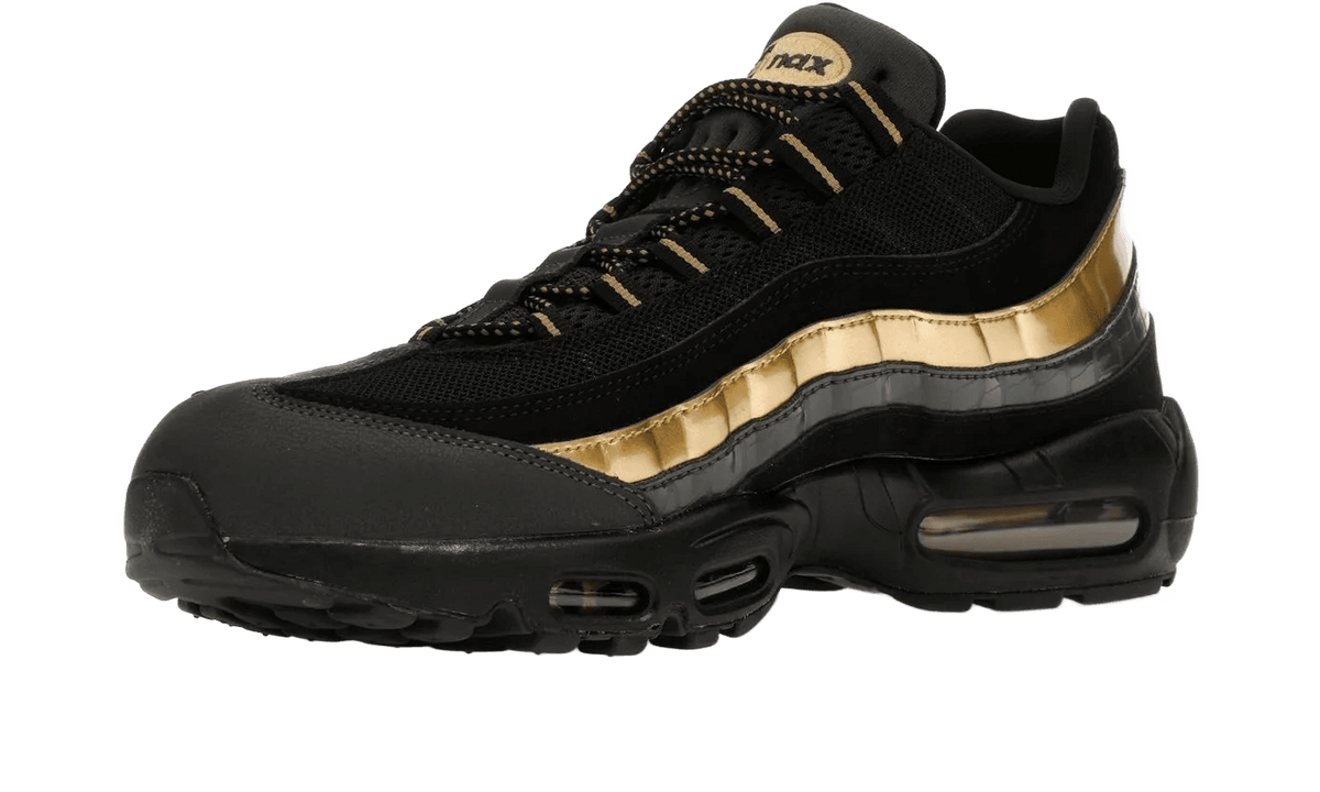 Air Max 95 Black Metallic Gold - 538416-007