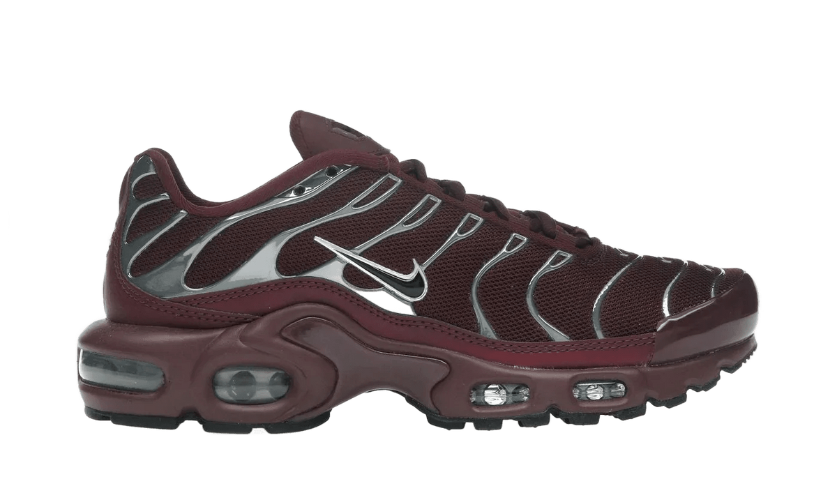 Nike Air Max Plus LOOK Night Maroon Metallic Silver - HJ9743-600