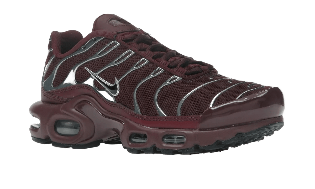Nike Air Max Plus LOOK Night Maroon Metallic Silver - HJ9743-600