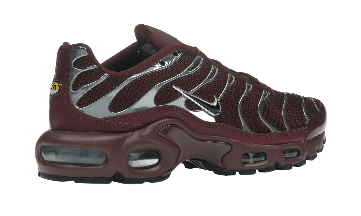 Nike Air Max Plus LOOK Night Maroon Metallic Silver - HJ9743-600