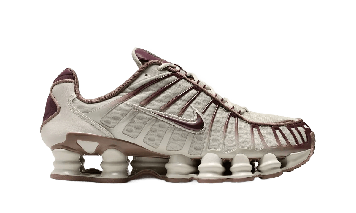 Nike Shox TL Light Bone Burgundy Crush - AV3595-015