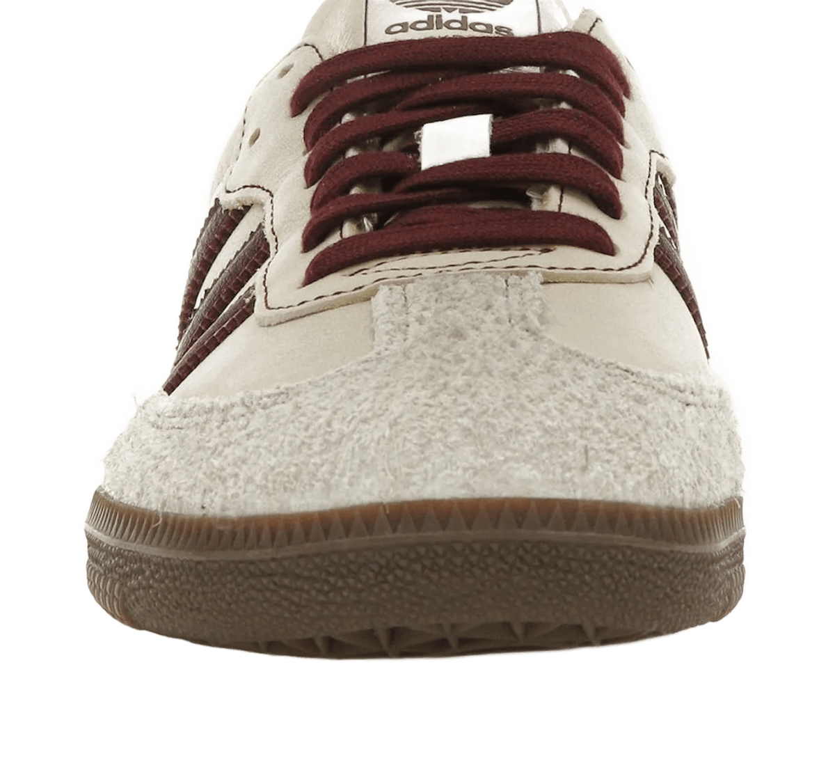 Adidas Samba OG Wonder White Maroon