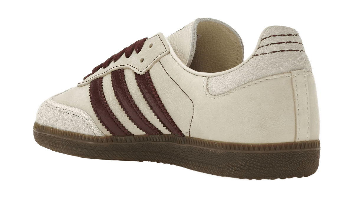 Adidas Samba OG Wonder White Maroon