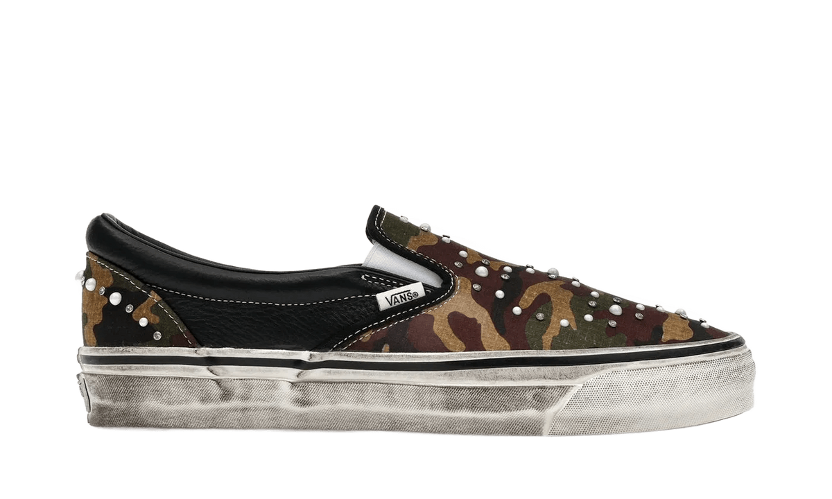 Vans LX Classic Slip-On 98 Pearlized Pack Camo Black - VN000D9PCAK