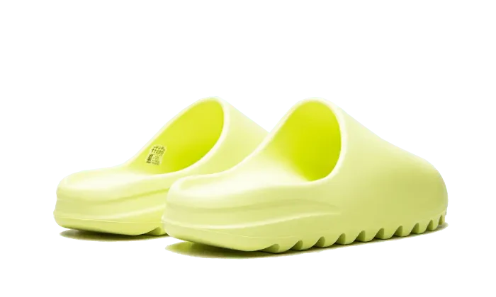 Adidas Yeezy Slide Glow Green (Restock Pair 2022) - HQ6447
